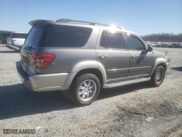 2004 Toyota Sequoia SR5 with VIN 5TDZT34A94S223207, listed as a Copart auction lot 49644885 with 190,849 mi miles and Salvage Title. Bid and sale history available at carsss.com. Image 3.