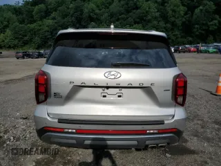 2025 Hyundai Palisade SEL with VIN KM8R2DGE9SU892508, listed as a Copart auction lot 62097505 with 1,244 mi miles and Salvage title. Bid and sale history available at DreamBid. Image 6.