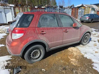 2009 Suzuki SX4 Man AWD with VIN JS2YB413096206058, listed as a Copart auction lot 50184575 with 278,000 mi miles and Salvage Title. Bid and sale history available at carsss.com. Image 3.