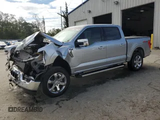 2023 Ford F-150 XL with VIN 1FTFW1E83PFC67461, listed as a Copart auction lot 81063714 with 10,498 mi miles and Salvage Title. Bid and sale history available at carsss.com. Image 1.