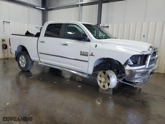 2014 Ram 2500 SLT with VIN 3C6UR5DL0EG196153, listed as a Copart auction lot 72161983 with 142,391 mi miles and Salvage Title. Bid and sale history available at carsss.com. Image 4.