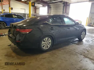 2022 Nissan Sentra S with VIN 3N1AB8BV9NY253744, listed as a Copart auction lot 51846025 with 40,243 mi miles and Salvage Title. Bid and sale history available at carsss.com. Image 3.