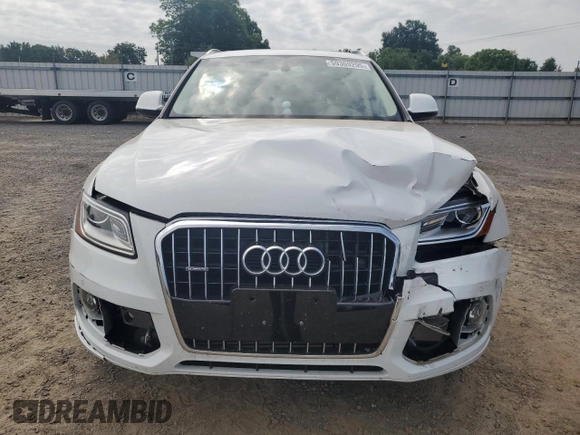 2016 Audi Q5 Premium Plus with VIN WA1L2AFPXGA127659, listed as a Copart auction lot 59369295 with 35,336 mi miles and Salvage title. Bid and sale history available at DreamBid. Image 5.