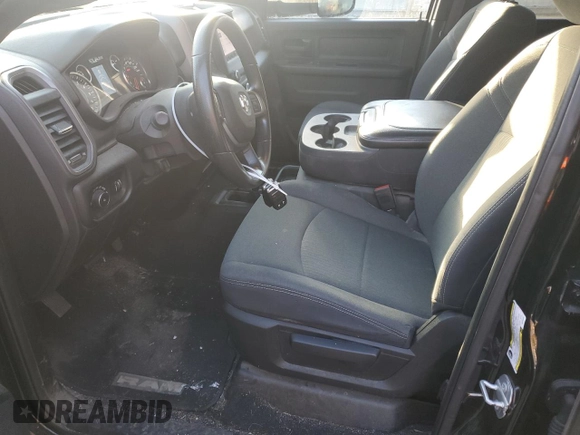 2022 Ram 2500 Tradesman with VIN 3C6UR5CJ4NG295350, listed as a Copart auction lot 75772994 with 57,158 mi miles and Non Repairable. Bid and sale history available at carsss.com. Image 7.