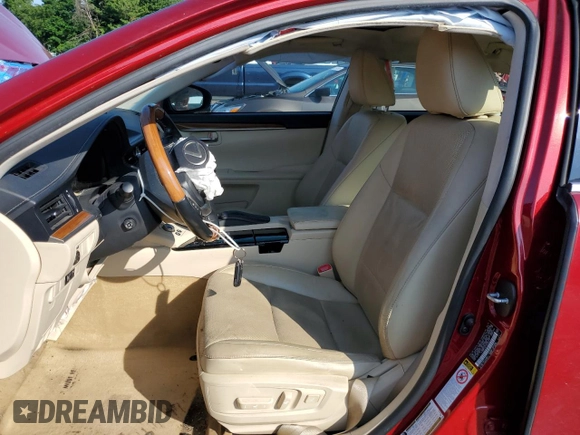 2014 Lexus ES 300h with VIN JTHBW1GG1E2040792, listed as a Copart auction lot 62398385 with Not provided miles and Salvage title. Bid and sale history available at DreamBid. Image 7.