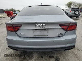 2018 Audi A7 Premium Plus with VIN WAUW3AFC1JN096506, listed as a Copart auction lot 46733645 with 84,214 mi miles and Salvage Title. Bid and sale history available at carsss.com. Image 6.