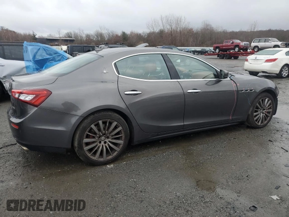 2017 Maserati Ghibli S Q4 z VIN ZAM57RTA4H1248389, wystawiony jako Copart lot #85218514 z przebiegiem 68 272 mil mil oraz Szkody całkowita. Historia ofert i sprzedaży dostępna na DreamBid. Obrazek 3.