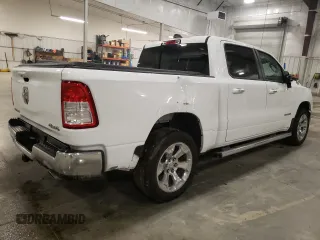 2019 Ram 1500 Big Horn/Lone Star with VIN 1C6SRFFT3KN882572, listed as a Copart auction lot 52232445 with 49,830 mi miles and Salvage Title. Bid and sale history available at carsss.com. Image 3.
