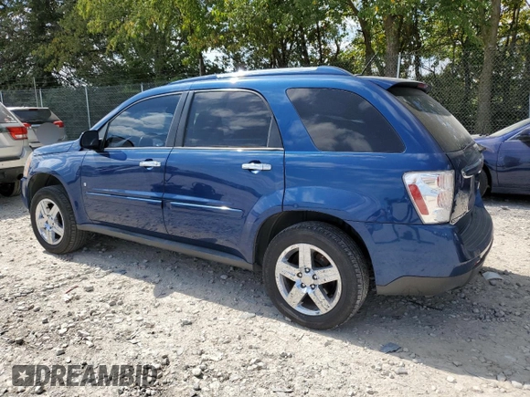 2008 Chevrolet Equinox LTZ with VIN 2CNDL83F886330510, listed as a Copart auction lot 71367184 with 145,670 mi miles and Salvage Title. Bid and sale history available at carsss.com. Image 2.
