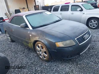 2005 Audi A4 1.8T with VIN WAUAC48H85K009230, listed as a IAAI auction lot 41350285 with 181,683 mi miles. Bid and sale history available at carsss.com. Image 1.
