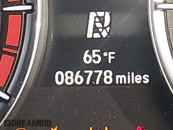 2019 Acura TLX w/A-Spec Pkg with VIN 19UUB1F65KA003195, listed as a IAAI auction lot 41225367 with 86,778 mi miles. Bid and sale history available at carsss.com. Image 15.