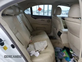 2012 Lexus LS 460 with VIN JTHBL5EF5C5110672, listed as a Copart auction lot 58844805 with 139,485 mi miles and Salvage title. Bid and sale history available at DreamBid. Image 10.