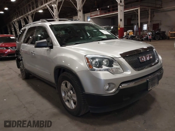 2011 GMC Acadia SLE with VIN 1GKKVPEDXBJ170057, listed as a IAAI auction lot 41535831 with 113,574 mi miles. Bid and sale history available at carsss.com. Image 1.