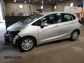 2015 Honda Fit LX with VIN 3HGGK5H55FM711979, listed as a Copart auction lot 62756625 with 79,345 mi miles and Salvage title. Bid and sale history available at DreamBid. Image 1.