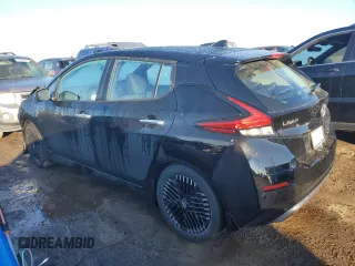 2025 Nissan LEAF SV Plus with VIN 1N4CZ1CV0SC560236, listed as a Copart auction lot 79909104 with 447 mi miles and Salvage Title. Bid and sale history available at carsss.com. Image 2.