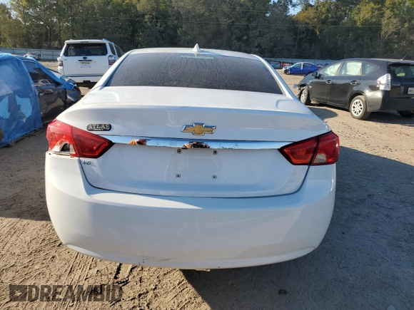 2018 Chevrolet Impala LS with VIN 2G11Z5S31J9144106, listed as a Copart auction lot 75414384 with 0 mi miles and Salvage Title. Bid and sale history available at carsss.com. Image 6.
