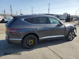 2022 Genesis GV80 z VIN KMUHCESC7NU076679, wystawiony jako Copart lot #57894835 z przebiegiem 49 882 mil mil oraz Szkody całkowita. Historia ofert i sprzedaży dostępna na DreamBid. Obrazek 3.