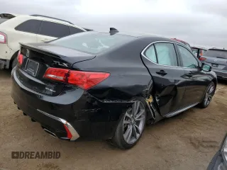 2020 Acura TLX Advance with VIN 19UUB3F87LA003682, listed as a Copart auction lot 66431494 with 30,328 mi miles and Salvage title. Bid and sale history available at DreamBid. Image 3.