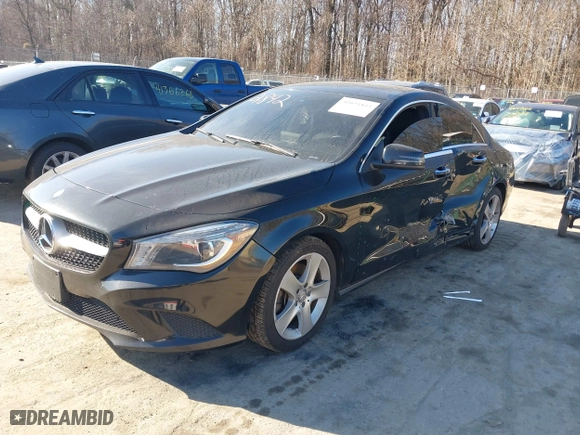 2015 Mercedes-Benz CLA-Class CLA 250 with VIN WDDSJ4GB9FN172842, listed as a IAAI auction lot 41651843 with 118,157 mi miles. Bid and sale history available at carsss.com. Image 17.