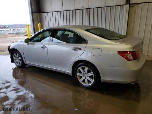 2008 Lexus ES 350 with VIN JTHBJ46G382201648, listed as a Copart auction lot 47665955 with 124,234 mi miles and Salvage Title. Bid and sale history available at carsss.com. Image 2.