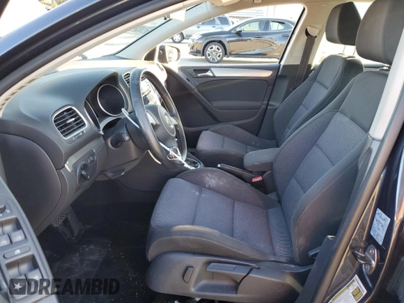 2013 Volkswagen Golf w/Conv & Sunroof with VIN WVWDB7AJ3DW024761, listed as a Copart auction lot 46911325 with 88,262 mi miles and Salvage title. Bid and sale history available at DreamBid. Image 7.