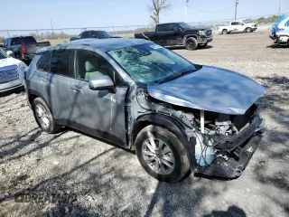 2022 Toyota Corolla Cross LE with VIN 7MUCAAAGXNV012565, listed as a Copart auction lot 54573305 with 53,053 mi miles and Salvage title. Bid and sale history available at DreamBid. Image 4.