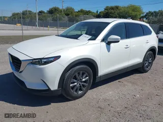 2020 Mazda CX-9 Touring with VIN JM3TCACY6L0403584, listed as a IAAI auction lot 41784589 with 55,328 mi miles. Bid and sale history available at carsss.com. Image 2.