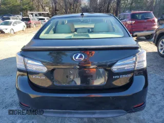 2010 Lexus HS 250h with VIN JTHBB1BA4A2036017, listed as a Copart auction lot 82245294 with 102,699 mi miles and Salvage Title. Bid and sale history available at carsss.com. Image 6.