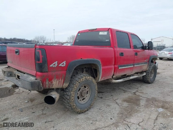2007 Chevrolet Silverado 2500HD Classic LT3 with VIN 1GCHK23D17F140783, listed as a IAAI auction lot 41542200 with NaN miles. Bid and sale history available at carsss.com. Image 4.