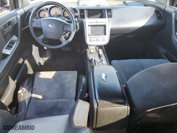 2005 Nissan Murano SE with VIN JN8AZ08TX5W328785, listed as a Copart auction lot 42456245 with 146,830 mi miles and Salvage Title. Bid and sale history available at carsss.com. Image 8.