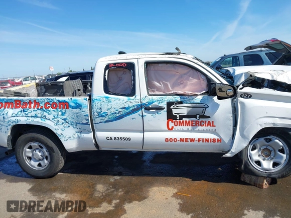 2021 Toyota Tacoma SR with VIN 3TYRX5GN6MT031018, listed as a IAAI auction lot 42276988 with Not provided miles and . Bid and sale history available at DreamBid. Image 14.