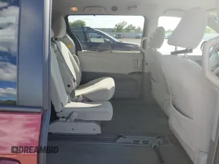 2012 Toyota Sienna LE AAS with VIN 5TDKK3DC7CS195590, listed as a Copart auction lot 57968415 with 201,732 mi miles and Salvage title. Bid and sale history available at DreamBid. Image 11.
