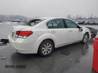 2010 Subaru Legacy Premium All-Weather Anniversary with VIN 4S3BMBC61A3226377, listed as a Copart auction lot 43510925 with 125,468 mi miles and Salvage Title. Bid and sale history available at DreamBid. Image 3.