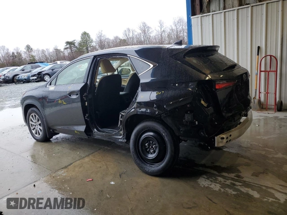 2020 Lexus NX with VIN JTJDJRDZ9L2140906, listed as a Copart auction lot 44963515 with 43,904 mi miles and Salvage Title. Bid and sale history available at carsss.com. Image 2.