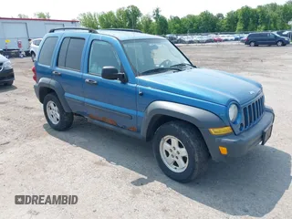 2006 Jeep Liberty Sport z VIN 1J4GL48K16W152159, wystawiony jako IAAI lot #42398293 z przebiegiem 85 085 mil mil oraz . Historia ofert i sprzedaży dostępna na DreamBid. Obrazek 1.