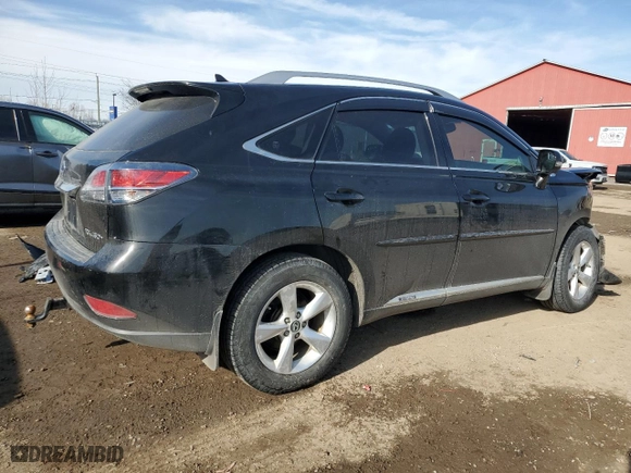 2013 Lexus RX 450h with VIN JTJBC1BAXD2052545, listed as a Copart auction lot 48685015 with 171,680 mi miles and Salvage Title. Bid and sale history available at carsss.com. Image 3.