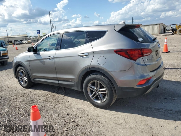2017 Hyundai Santa Fe 2.4L z VIN 5NMZTDLB4HH015065, wystawiony jako Copart lot #53578145 z przebiegiem 123 462 mil mil oraz Czysty tytuł • Clean title. Historia ofert i sprzedaży dostępna na DreamBid. Obrazek 2.