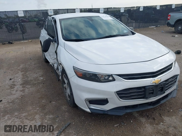 2016 Chevrolet Malibu LS z VIN 1G1ZB5ST6GF303726, wystawiony jako IAAI lot #41914748 z przebiegiem 159 416 mil mil oraz . Historia ofert i sprzedaży dostępna na DreamBid. Obrazek 1.