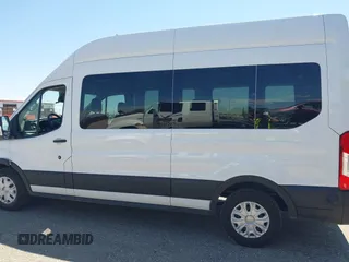 2024 Ford Transit Passenger XL with VIN 1FBAX2X88RKA16346, listed as a IAAI auction lot 42478903 with 21,423 mi miles and . Bid and sale history available at DreamBid. Image 14.