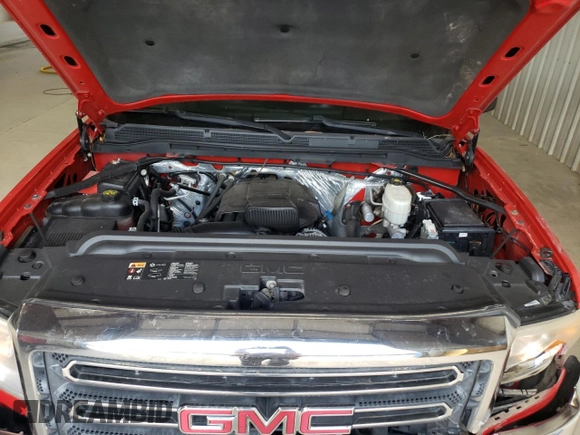 2015 GMC Sierra 1500 with VIN 1GT01XEG6FZ506805, listed as a Copart auction lot 74214214 with 183,578 mi miles and Salvage Title. Bid and sale history available at DreamBid. Image 11.