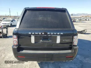 2012 Land Rover Range Rover SC Autobiography with VIN SALMP1E43CA379372, listed as a Copart auction lot 77528224 with 72,490 mi miles and Salvage title. Bid and sale history available at DreamBid. Image 6.