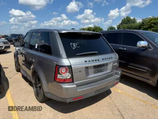 2013 Land Rover Range Rover Sport HSE Lux with VIN SALSK2D46DA803531, listed as a Copart auction lot 64678465 with Not provided miles and Clean title. Bid and sale history available at DreamBid. Image 3.