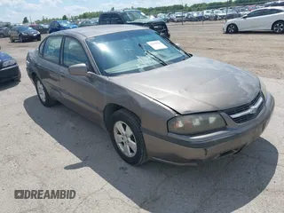 2003 Chevrolet Impala z VIN 2G1WF52E239175562, wystawiony jako IAAI lot #42279518 z przebiegiem 232 127 mil mil oraz . Historia ofert i sprzedaży dostępna na DreamBid. Obrazek 1.