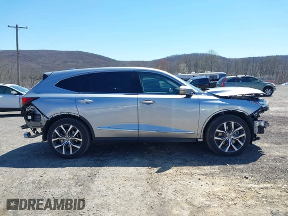 2024 Acura MDX Technology с VIN 5J8YE1H41RL001186, выставлен на аукционе IAAI как лот 42065043 с пробегом 24 357 миль миль и . История ставок и продаж доступна на DreamBid. Изображение 14.