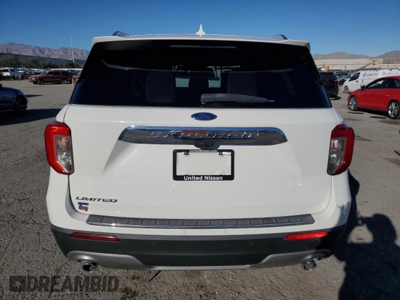 2021 Ford Explorer Limited with VIN 1FMSK7FHXMGB83912, listed as a Copart auction lot 84055814 with 64,747 mi miles and Salvage Title. Bid and sale history available at carsss.com. Image 6.