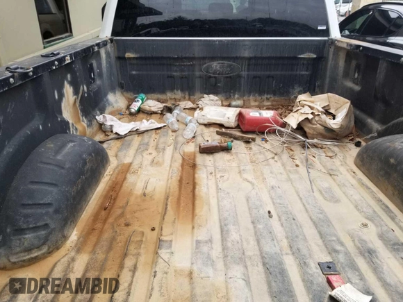 2019 Ford F-250 XL with VIN 1FT7X2B64KEG11615, listed as a IAAI auction lot 42282396 with 128,860 mi miles and . Bid and sale history available at DreamBid. Image 16.