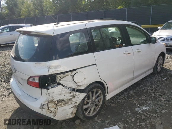 2014 Mazda 5 Touring with VIN JM1CW2CL5E0165062, listed as a Copart auction lot 72452994 with 177,939 mi miles and Salvage Title. Bid and sale history available at DreamBid. Image 3.