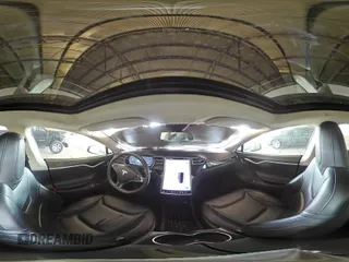 2016 Tesla Model S 90D with VIN 5YJSA1E29GF120543, listed as a Copart auction lot 56574425 with 56,412 mi miles and Salvage title. Bid and sale history available at DreamBid. Image 15.
