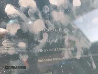 2023 Tesla Model 3 z VIN 5YJ3E1EA6PF453959, wystawiony jako Copart lot #61441935 z przebiegiem 105 343 mil mil oraz Szkoda całkowita • Salvage title. Historia ofert i sprzedaży dostępna na DreamBid. Obrazek 9.