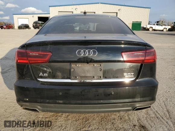 2018 Audi A6 Premium with VIN WAUF8AFC9JN018377, listed as a Copart auction lot 88665925 with 100,460 mi miles and Salvage Title. Bid and sale history available at carsss.com. Image 6.